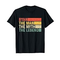 Ryan The Man The Myth The Legend Vintage Gift for Ryan T-Shirt