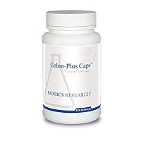 Biotics Research Colon Plus Caps Fiber Capsule, Digestive Health, Soluble, Insoluble Fiber, Laxative, Relieve Constipation, Regularity, Heart Health, Microbial Balance, Gut Flora 120 Caps