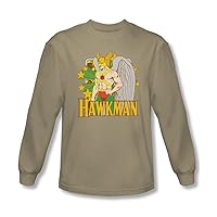 Dc - Mens Hawkman Stars Longsleeve T-Shirt