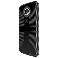 Speck Products Candyshell Grip Cell Phone Case for Moto Z Play, Black/Black, 85756-1050