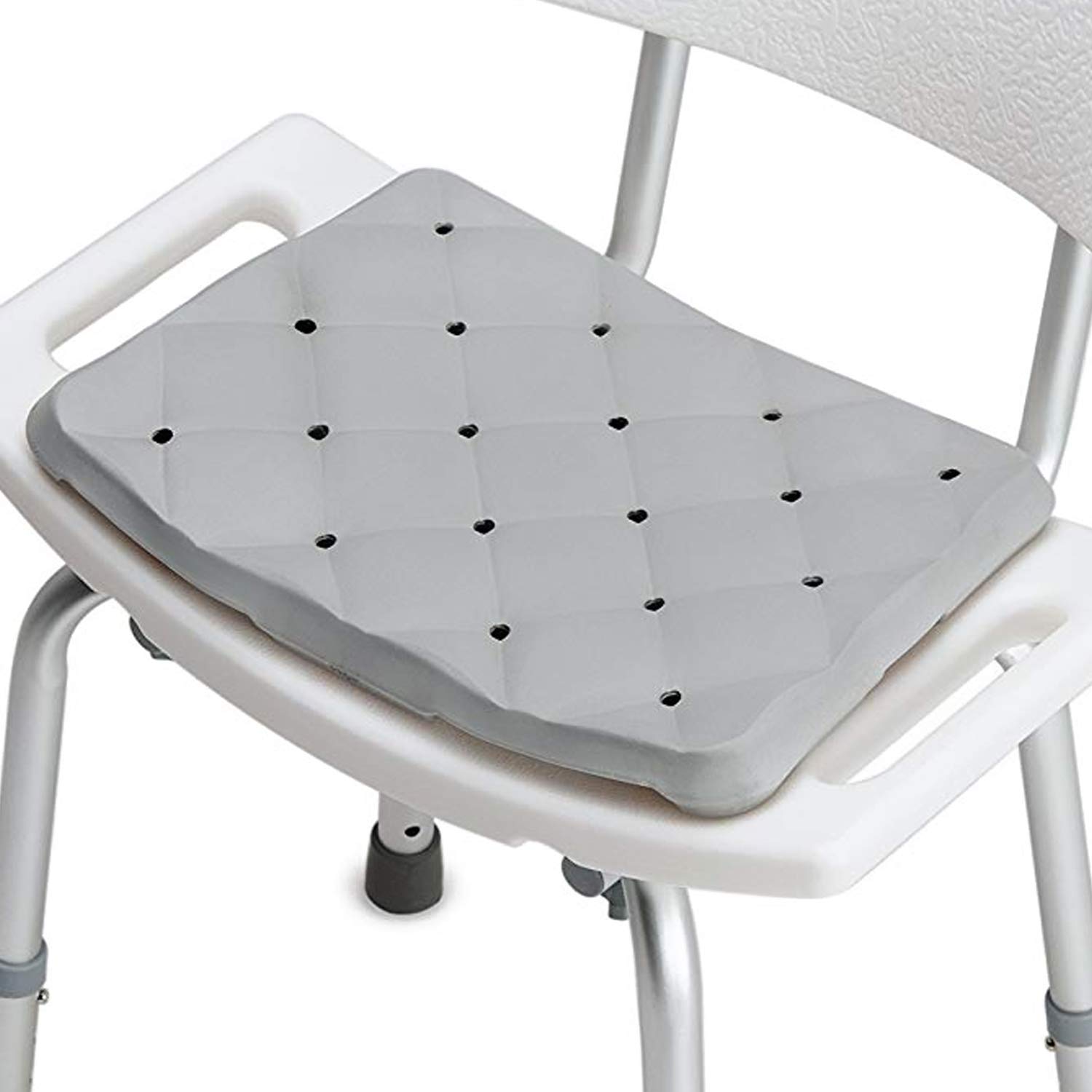 DMI Bath Seat Foam Cushion for Transfer Benches, Shower Chairs, Bath Chairs, Stadium Seats, Bathtub Cushion or Kneeling Mat, FSA HSA Eligible, Kneeling Pad, Waterproof Foam and Slip-Resistant