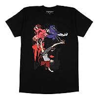 Samurai Champloo Anime Men's Yuu Mugen Jin Trio Graphic T-Shirt