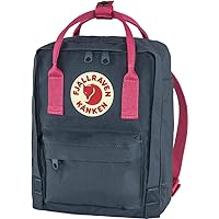 Fjallraven Women's Kanken Mini Backpack, Royal Blue/Flamingo Pink, One Size