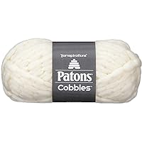 Patons Cobbles Yarn, Winter White