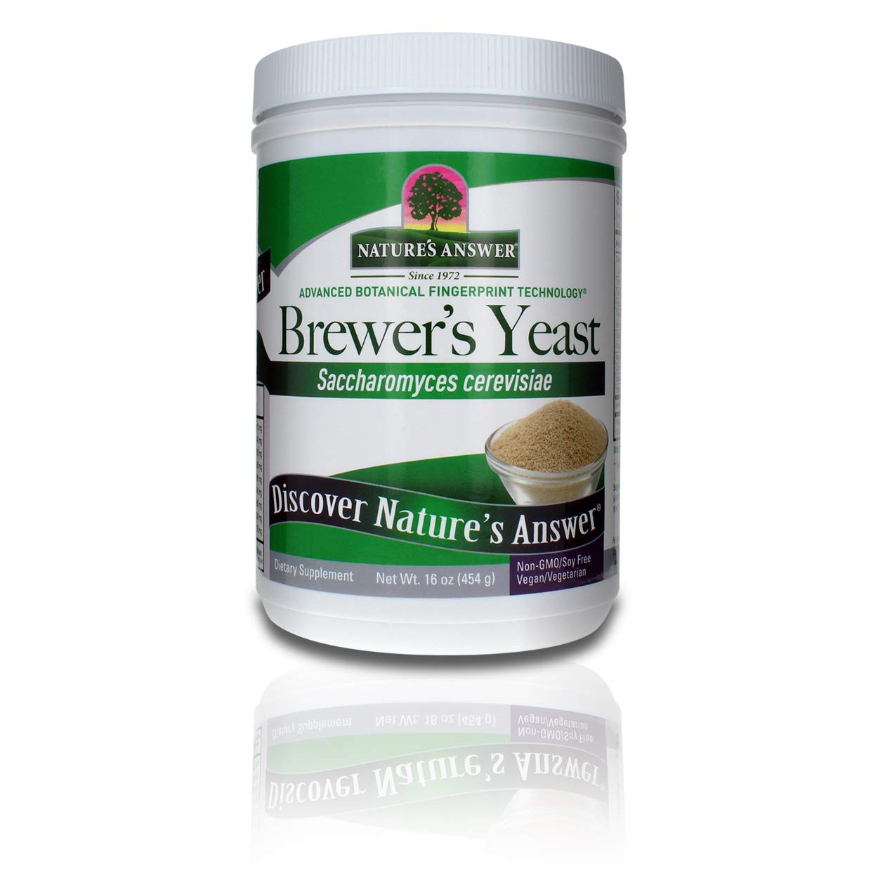 Nature's Answer Brewer's Yeast Powder, Rich Source of Amino Acids, B-Complex Vitamins, Minerals, & Protein - Natural, Unflavored, and Unswe...