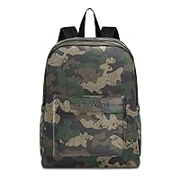 Camouflage Backpack for School Elementary,Kid Bookbag Camouflage Toddler Backpack Teenager School Backpack