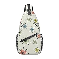 NEZIH Sling Bag For Women Men:Abstract Marble Crossbody Sling Backpack - Shoulder Bag Chest Bag For Travel