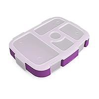 Bentgo Kids Tray with Transparent Cover (Purple)