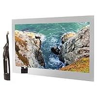 AVEL 65-Inch 4K LED Bathroom TV IP65 Waterproof Smart Mirror TV - Android OS, 650 cd/m2, WI-FI, HDMI, YouTube/Netflix Compatibility (AVS650SM)