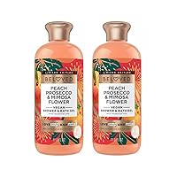 Beloved Vegan Shower & Bath Gel - Peach Prosecco & Mimosa Flower (2 Pack)