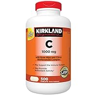 Kirk Land Signature Vitamin C, 1000mg, 500 Tablets