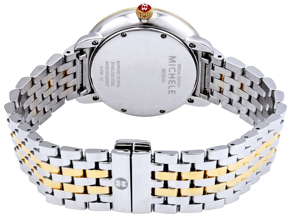 MICHELE Serein Mid Two-Tone 18K Gold Diamond Watch