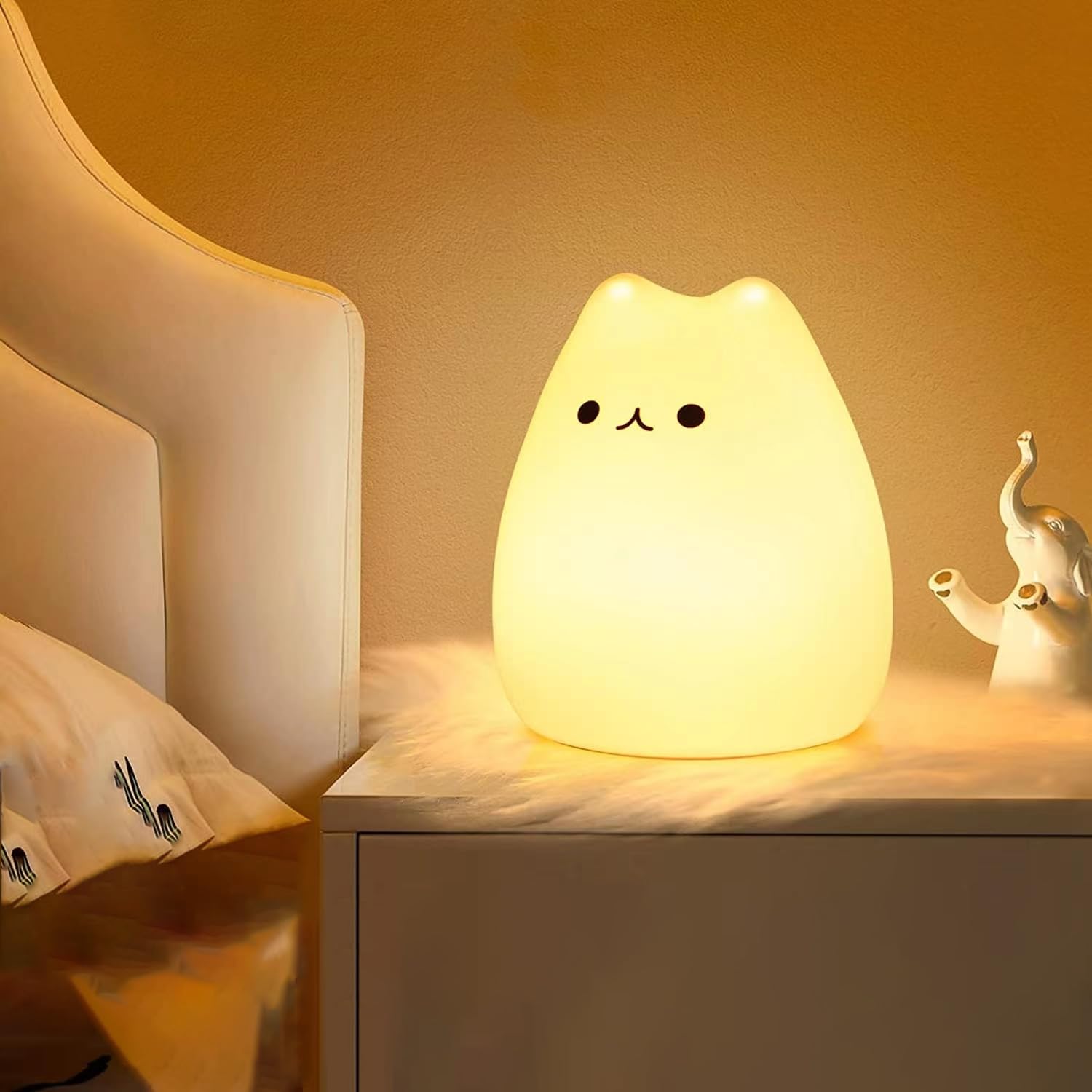Mua Afootry Night Light for Kids, Cat Lamp Cute Night Light for ...
