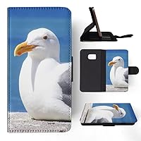 Seagull Gull Bird Seabird #12 FLIP Wallet Phone CASE Cover for Samsung Galaxy S7 Edge