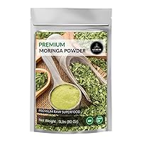 Moringa Powder 5lbs | Made with Premium Quality Moringa Oleifera Leaf | Non GMO Gluten Free Vegan | Multi-Vitamin | Great in Drinks and Smoothies | 5 Pound Bulk Bag