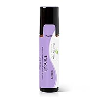 Plant Therapy Tranquil Essential Oil Blend 100% Pure, Pre-Diluted Roll-On, Natural Aromatherapy, Therapeutic Grade 10 mL (1/3 oz)