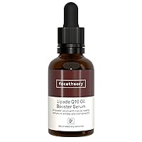 facetheory Lipade Q10 Oil Booster Serum S6 - Ceramide Barrier Serum, Oil-booster Serum With Marula, Added COQ10 to Improve Elasticity, Vegan and Cruelty-Free, Made in the UK | 1.0 fl oz