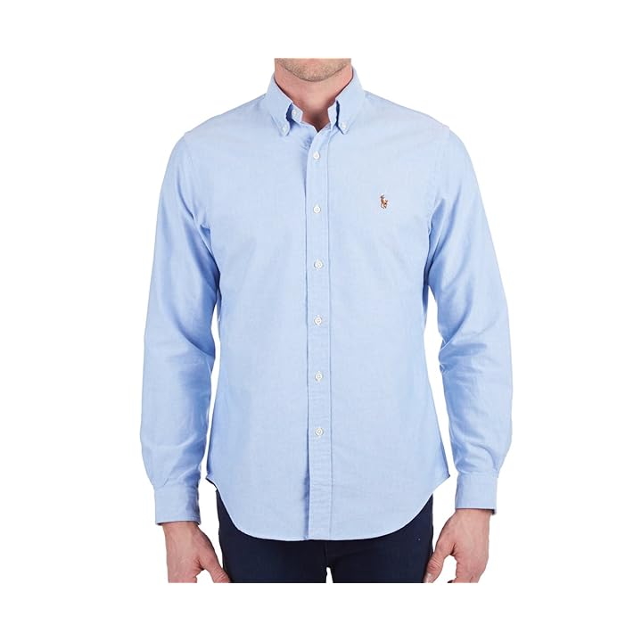 Mua Ralph Lauren Polo Men's Long Sleeve Button-Down Oxford Shirt trên  Amazon Mỹ chính hãng 2023 | Fado