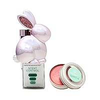 Bath & Body Works Pink Bunny Wallflowers Scent Control Fragrance Plug and a Strawberry Lip Balm