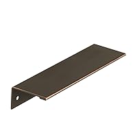Amerock | Cabinet Pull | Oil Rubbed Bronze | 5-1/16 inch (128 mm) Center to Center | Edge Pull | 1 Pack | Drawer Pull | Drawer Handle | Cabinet Hardware