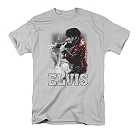 Presley - Black Leather T-Shirt Size M