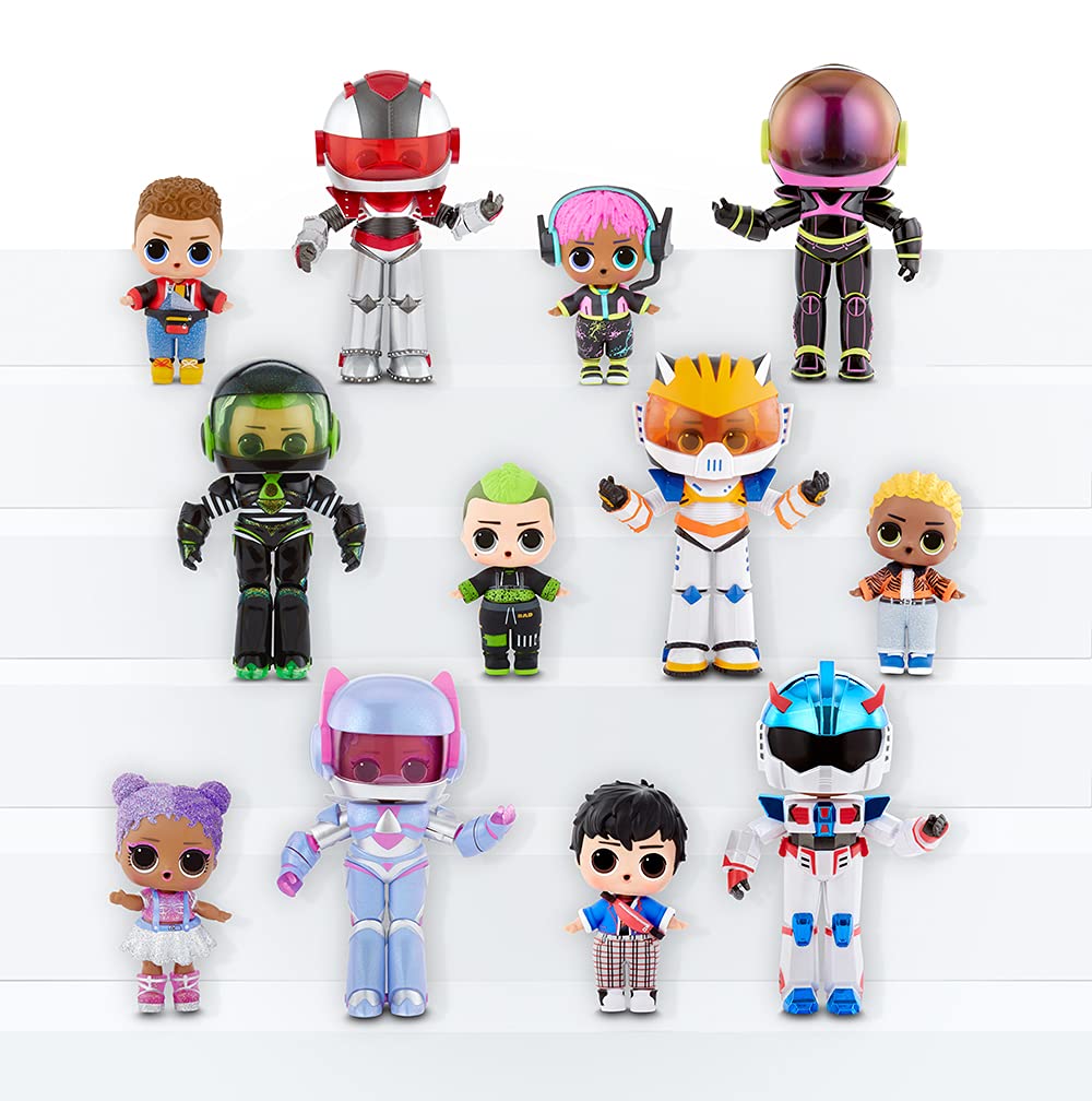 L.O.L. Surprise! LOL Surprise Boys Arcade Heroes Action Figure Doll with 15 Surprises Including Hero Suit and Boy Doll or Ultra-Rare Girl Doll, Shoes, Accessories, Trading Card | Kids Age 4-15 Years