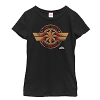 Marvel Girl's Badge T-Shirt