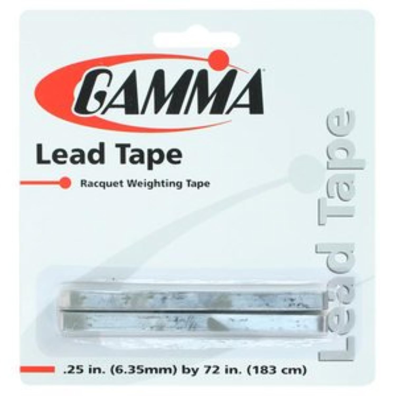 Gamma Lead Tape, Silver, 1/4-Inch