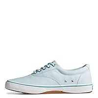 Sperry Mens Halyard CVO Linen Chambray Lace Up Sneakers Shoes Casual - Grey