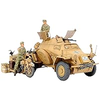 TAMIYA 300035286 – 1:35 WWII Special Automotive 222 Direct-Action Reconnaissance Tank North Africa (3) for unisex