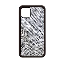 Fabric Flax Gray Abstract for iPhone 12 Pro Max Cover for Apple Mini Mobile Case Shell