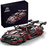 Mesiondy Adults Challenging Racing Car Building Blocks Kit，1:14 1391 Pieces Car Model Building Set DIY Toys for Boys Age 12 13 14 15 16