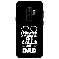 Galaxy S9+ Softball: I Created A Monster She Calls Me D... Father's Day Case