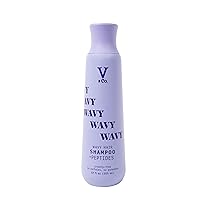 Wavy Hair Nourishing Shampoo with Peptide Technology, 12 oz