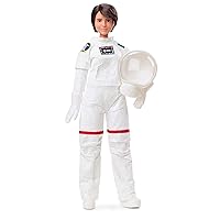 Barbie Signature Role Models ESA Astronaut Samantha Cristoforetti Doll (11.5-in Brunette) Wearing Realistic Spacesuit, Gift for 6 Year Olds and Up
