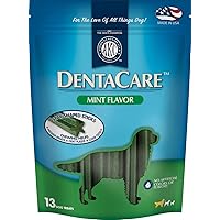 American Kennel Club - DentaCare Mint Dental Dog Treat | 13 Dog Sticks |Large Breed Size