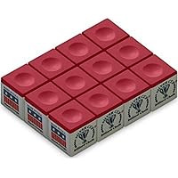 Imperial Silver Cup SC-12-RED Chalk Dozen Box, Red