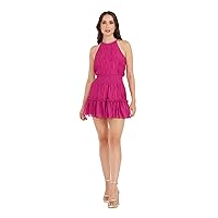 Dress the Population Women's Kaylee Fit and Flare Mini Dress