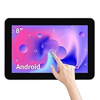 8 inch Touchscreen Monitor, Android All-in-One PC Touchscreen Computer, Built-in Speakers, WiFi & BT, RK3568 RAM 2G & ROM 16G, HD-MI Monitor for POS, Menu Screen, Digital Picture Fram