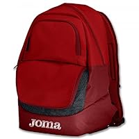 Joma Unisex-Adult (Luggage only) Backpack Diamond II RED Pack 5 U, Small