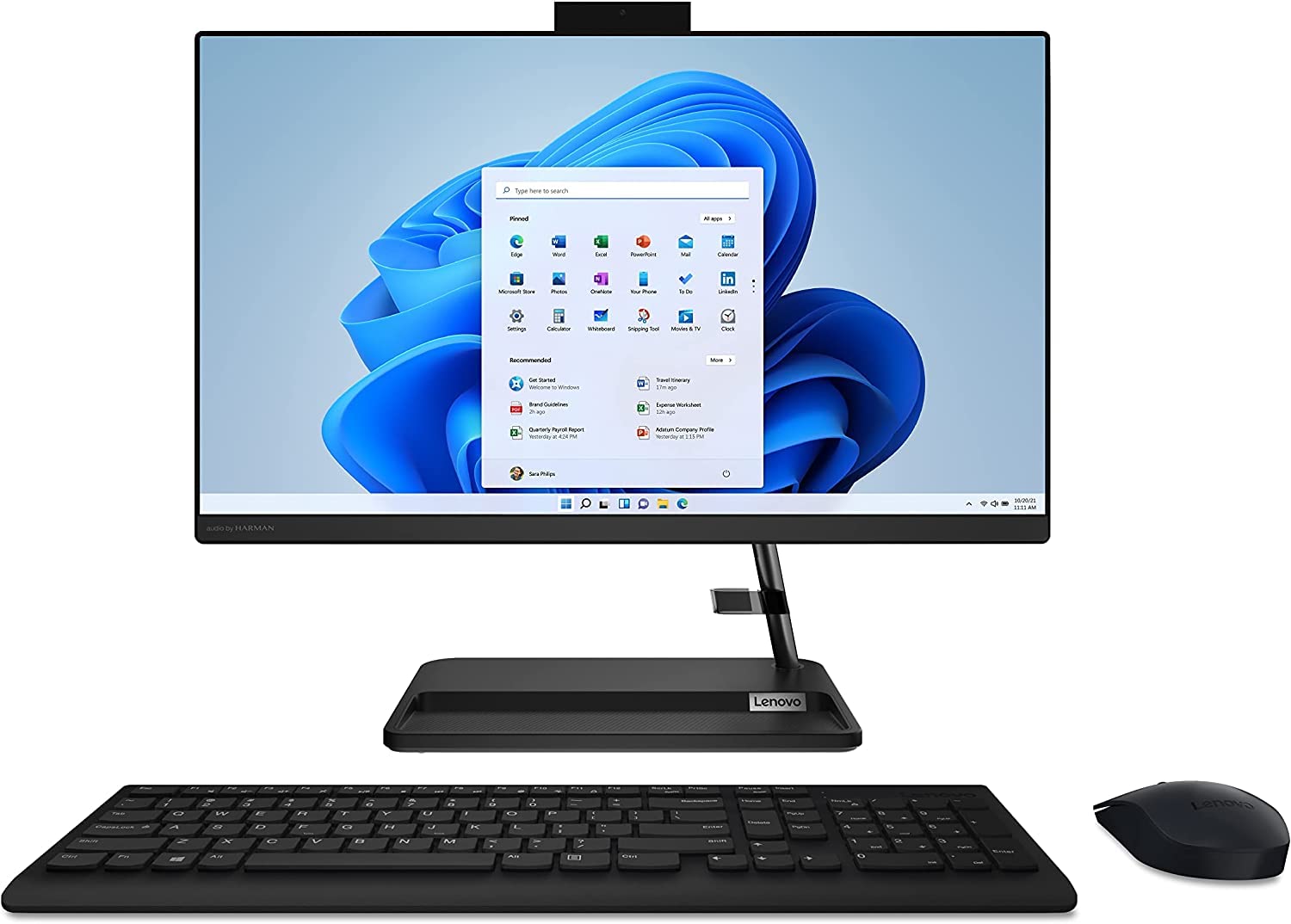 Lenovo IdeaCentre All-in-One Desktop 2023, 21.5