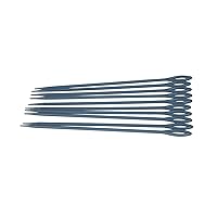 School Specialty Colonial Needle Long Weaving Needles, Plastic, 6 Inches, Pack of 10, Blue