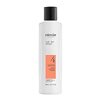 System 4, Cleansing Shampoo With Peppermint Oil, Treats Sensitive Scalp & Provides Moisture, For Color Treated Hair with Progressed Thinning, Various Sizes