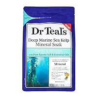 Dr Teal's Deep Marine Sea Mineral Soak, Purify & Hydrate, 3 lbs