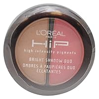 LOreal HiP High Intensity Pigments Bright Shadow Duo, Adventurous 114 by LOreal Paris