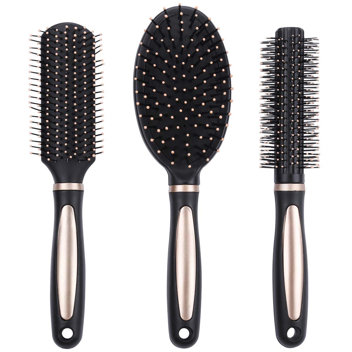 Mua 3 Set Massage Oval Comb Round Brush Hair Brushes Anti Static Detangling  Air Cushion Bristle Combs Hairbrush trên Amazon Anh chính hãng 2023 |  Giaonhan247