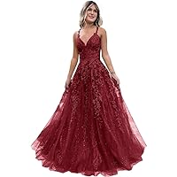 Spaghetti Strap Prom Dresses 2024 lace Appliques Long Evening Dresses for Women 2024