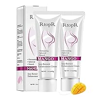 2 Pcs Sexy Hip Buttock Enlargement Cream, Effective Shaping Eliminate Printing Firming Buttock, Hip Lift Up Butt Skin Enlargement Massage Sexy Hip Cream