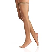 Berkshire All Day Sheer Thigh High with Invisible Toe - Style 1590 - City Beige, Queen 1