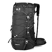 Mountaineering Backpack, 50L Waterproof Hiking Backpack Travel Camping Mountaineering Backpack Outdoor Sport Daypack Bag